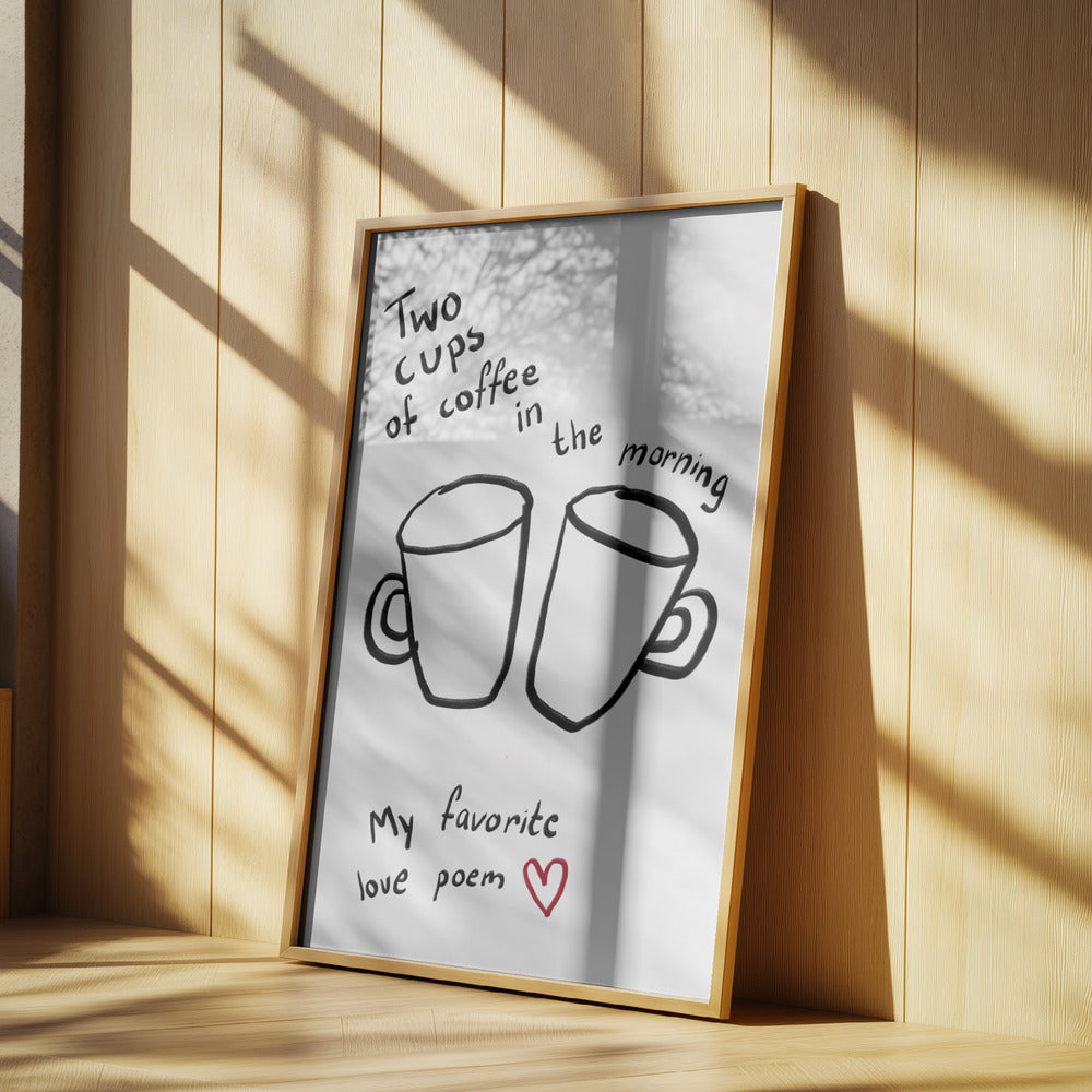 Morgonens kärleksbryggning | Poster