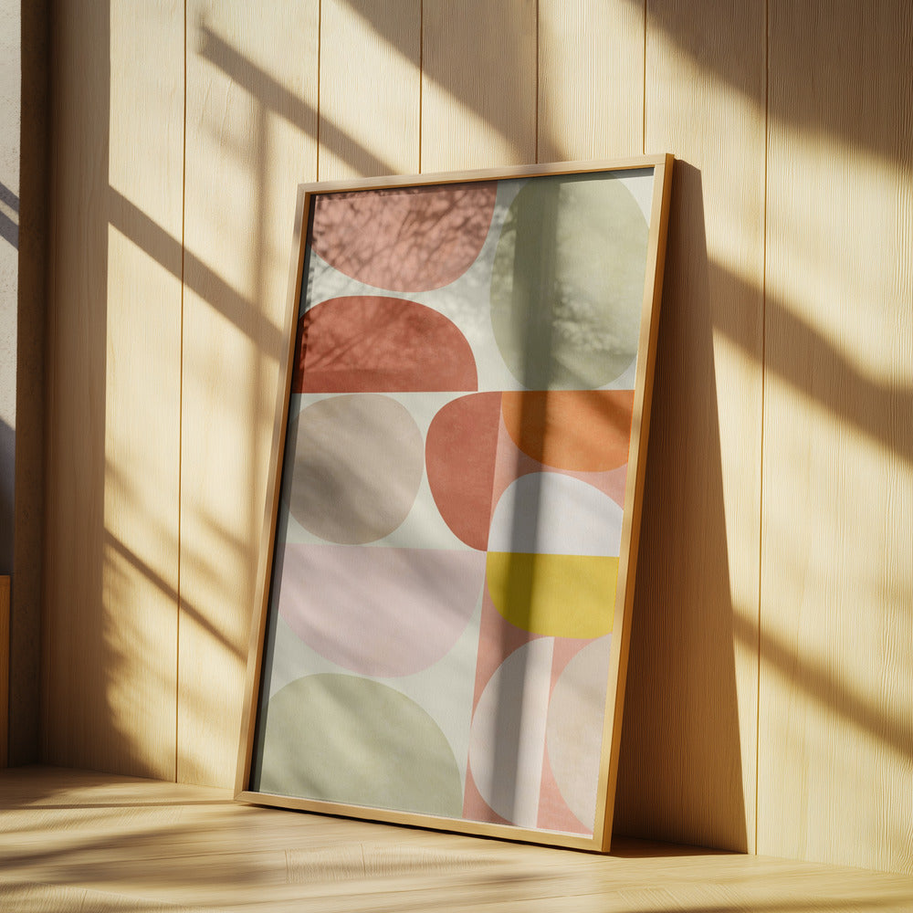 Pastellgeometri | Poster