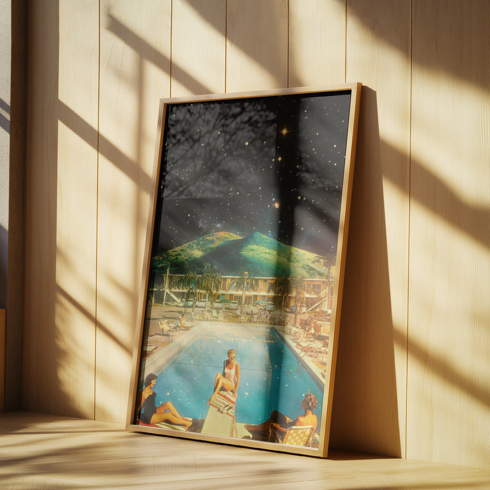 Piscina espacial | Posters - Impresiones de Arte