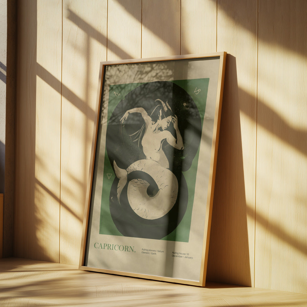 Capricorn print | Poster