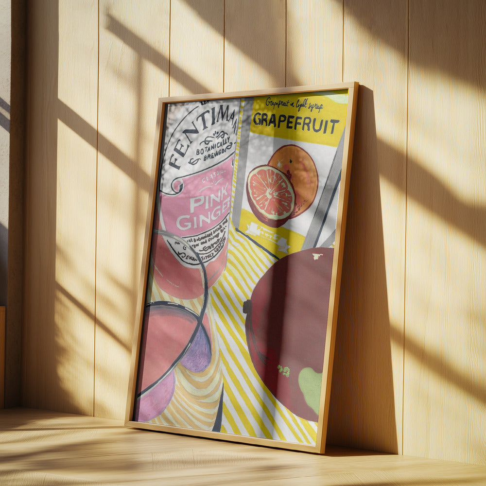 Fentimans Rosa Ingefära | Poster
