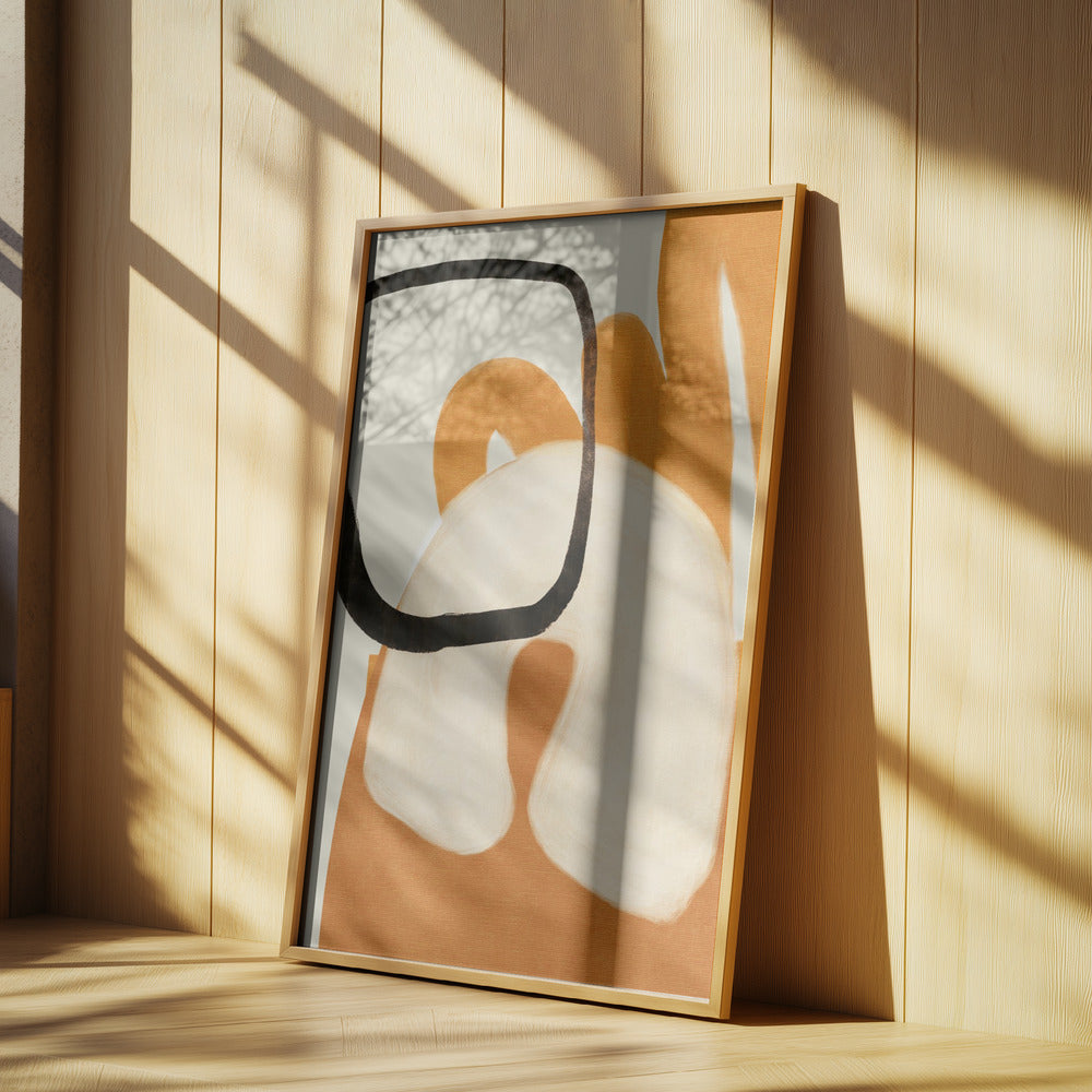 Målade linjer Desatur2 Kopiera | Poster