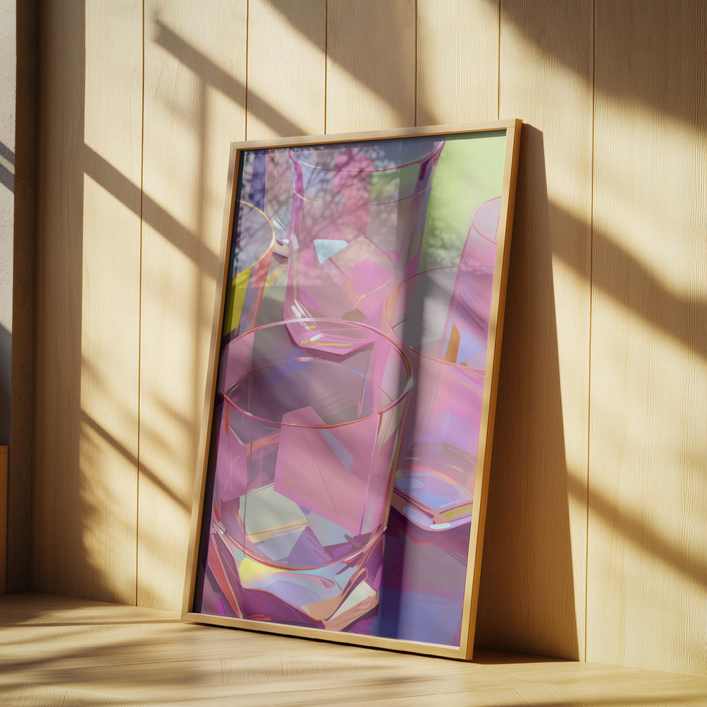 Rosa glasögon | Poster
