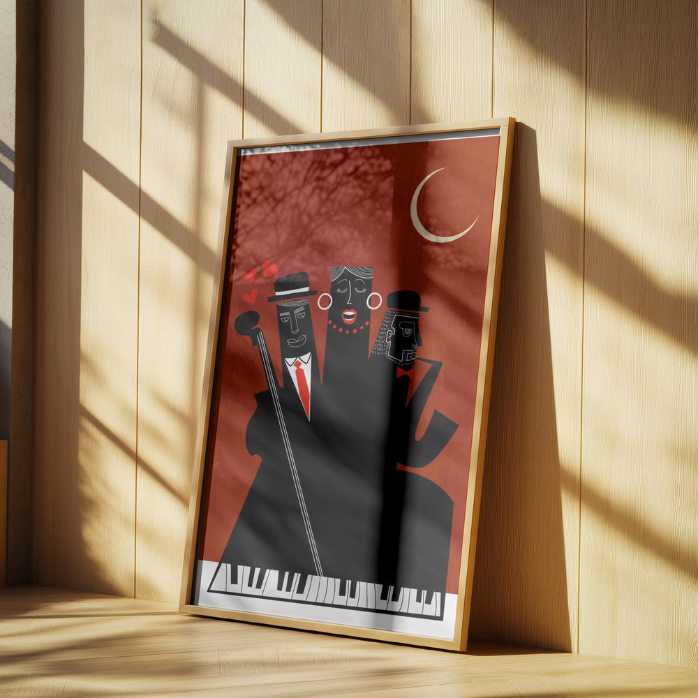 Sjungande runt julgranen | Poster