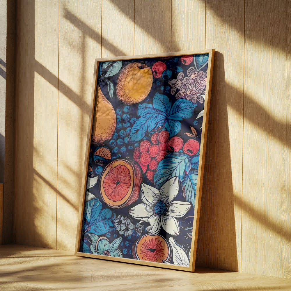 Blommor och frukter 6 | Poster