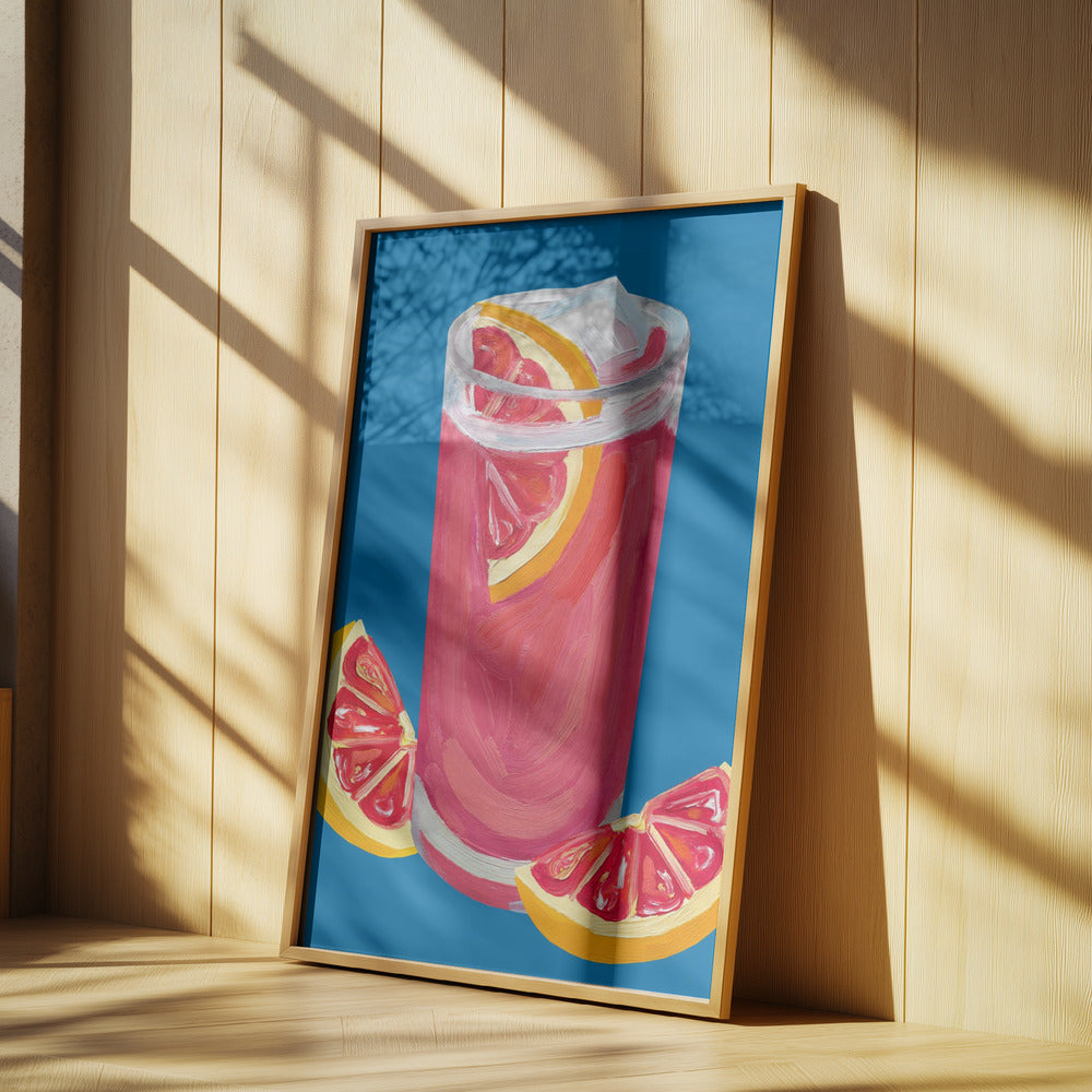 Grapefrukt Palomo Blue | Poster