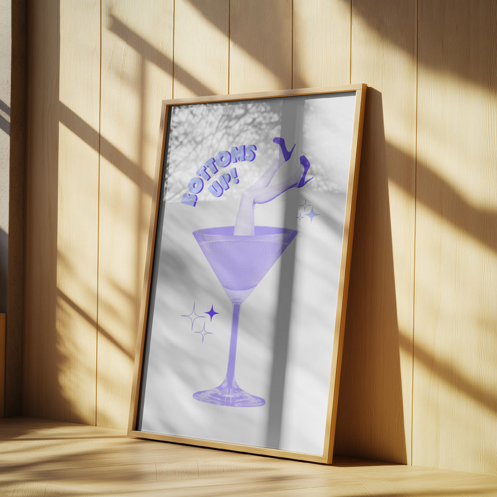 Cocktail Glam Dive | Poster