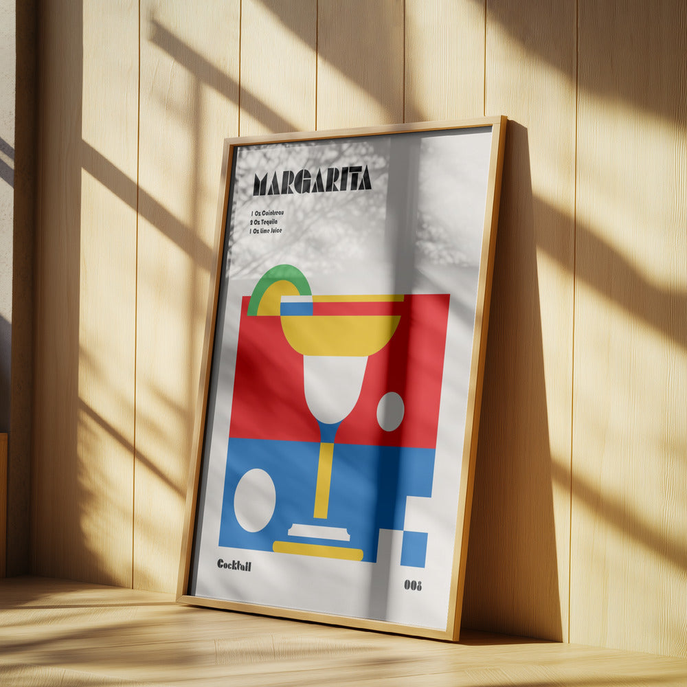 Margarita Bauhaus Cocktail | Poster