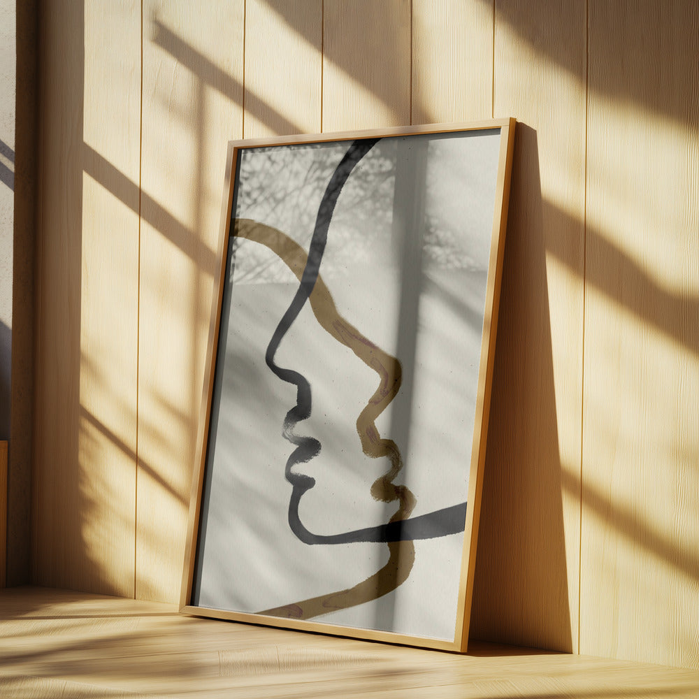 Verflochtene Profile | Poster
