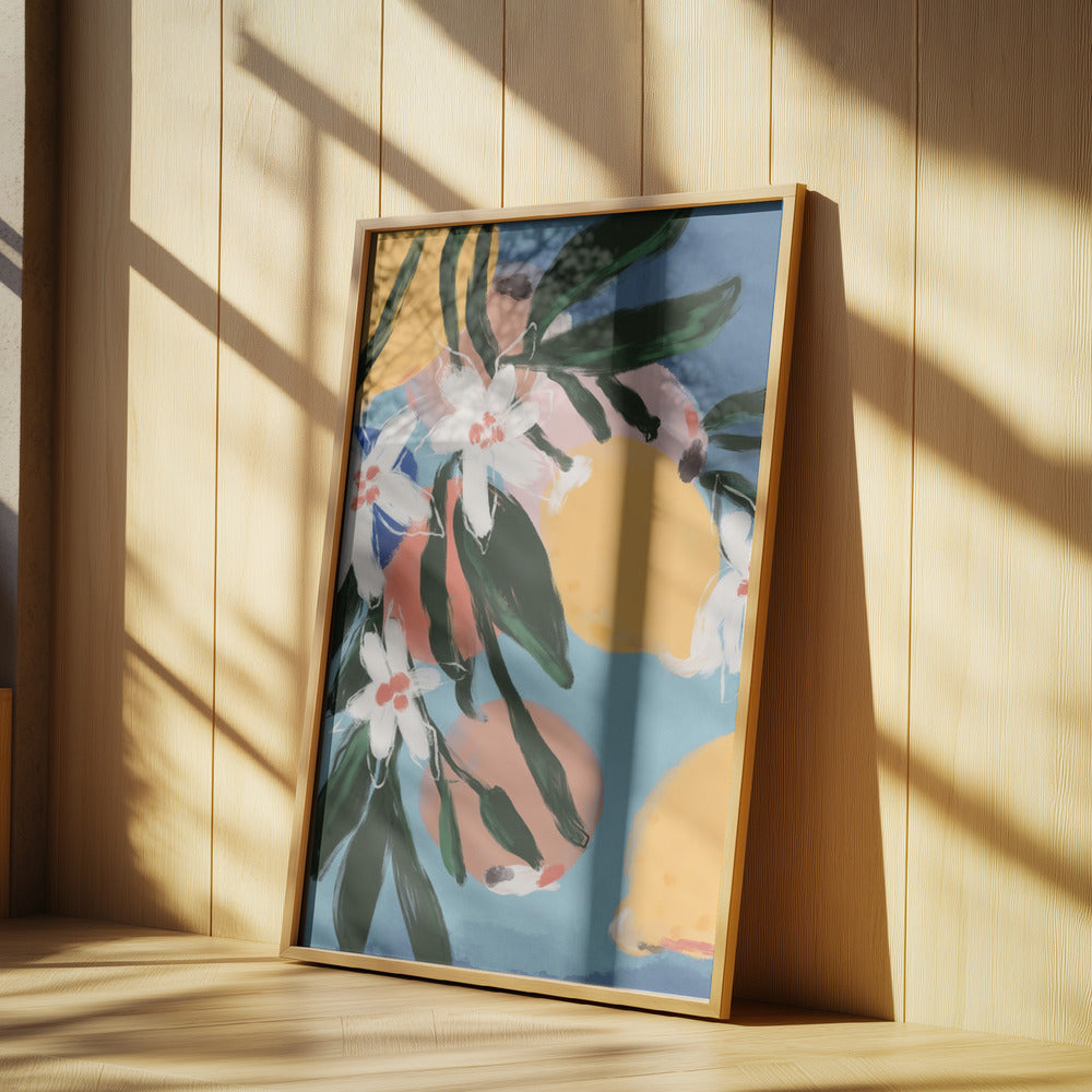 Citronblomsbris | Poster