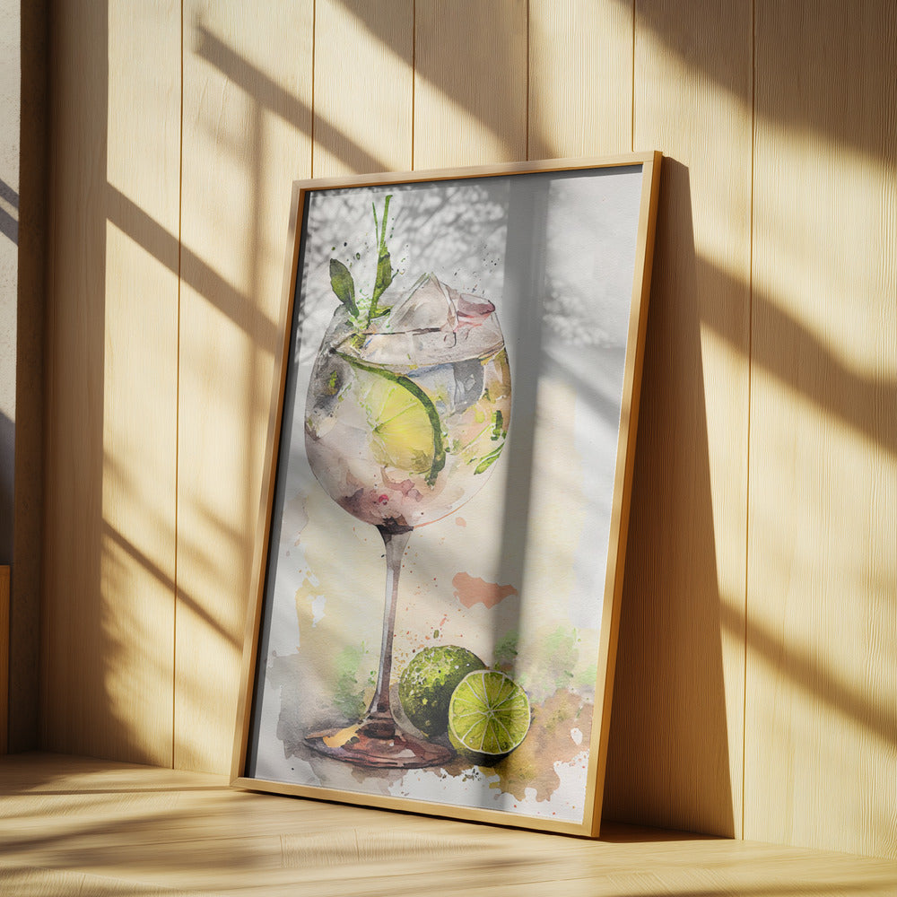 Drycker med cocktail | Poster