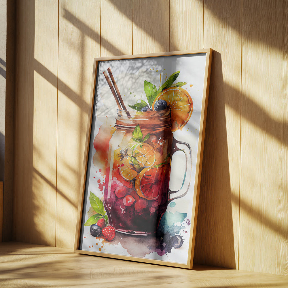 Drycker med cocktail | Poster