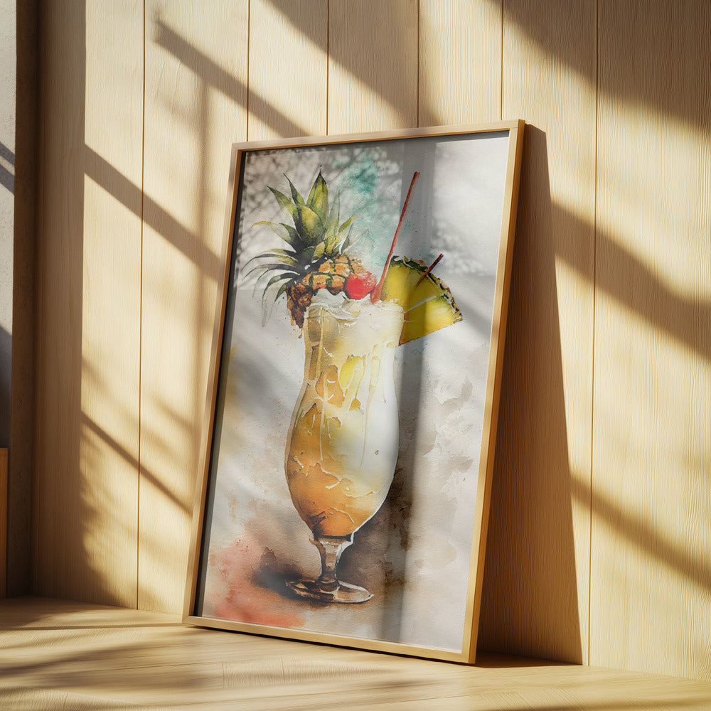 Drycker med cocktail | Poster