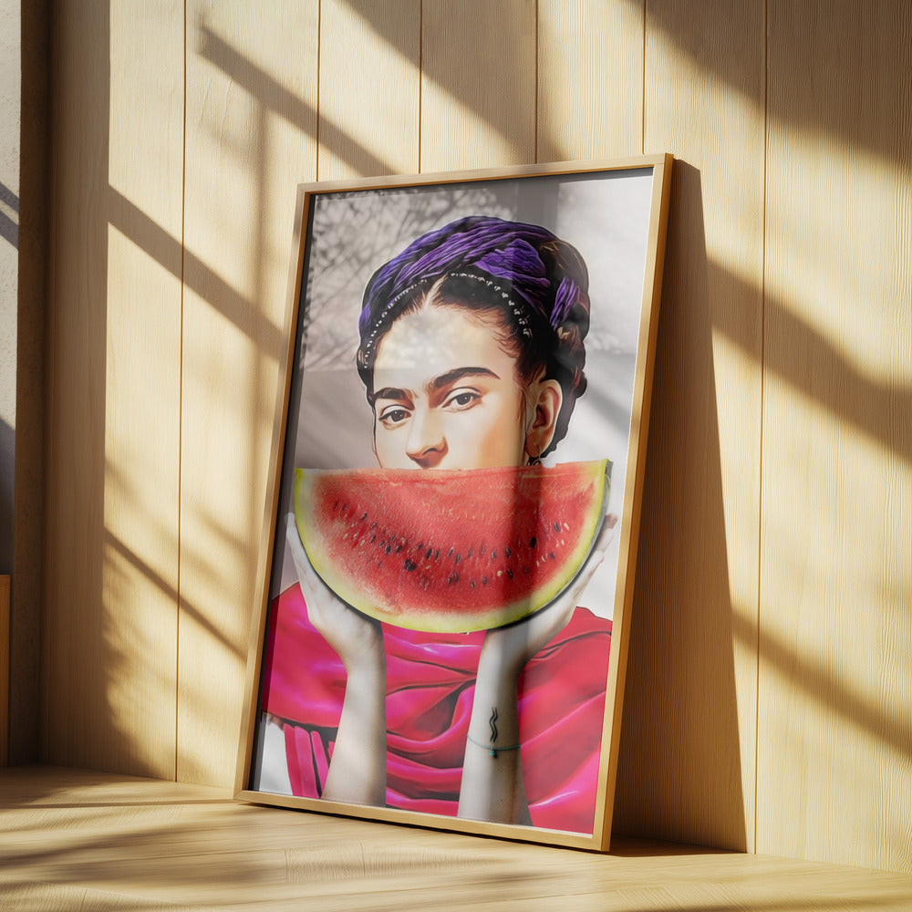 Vattenmelon Frida | Poster