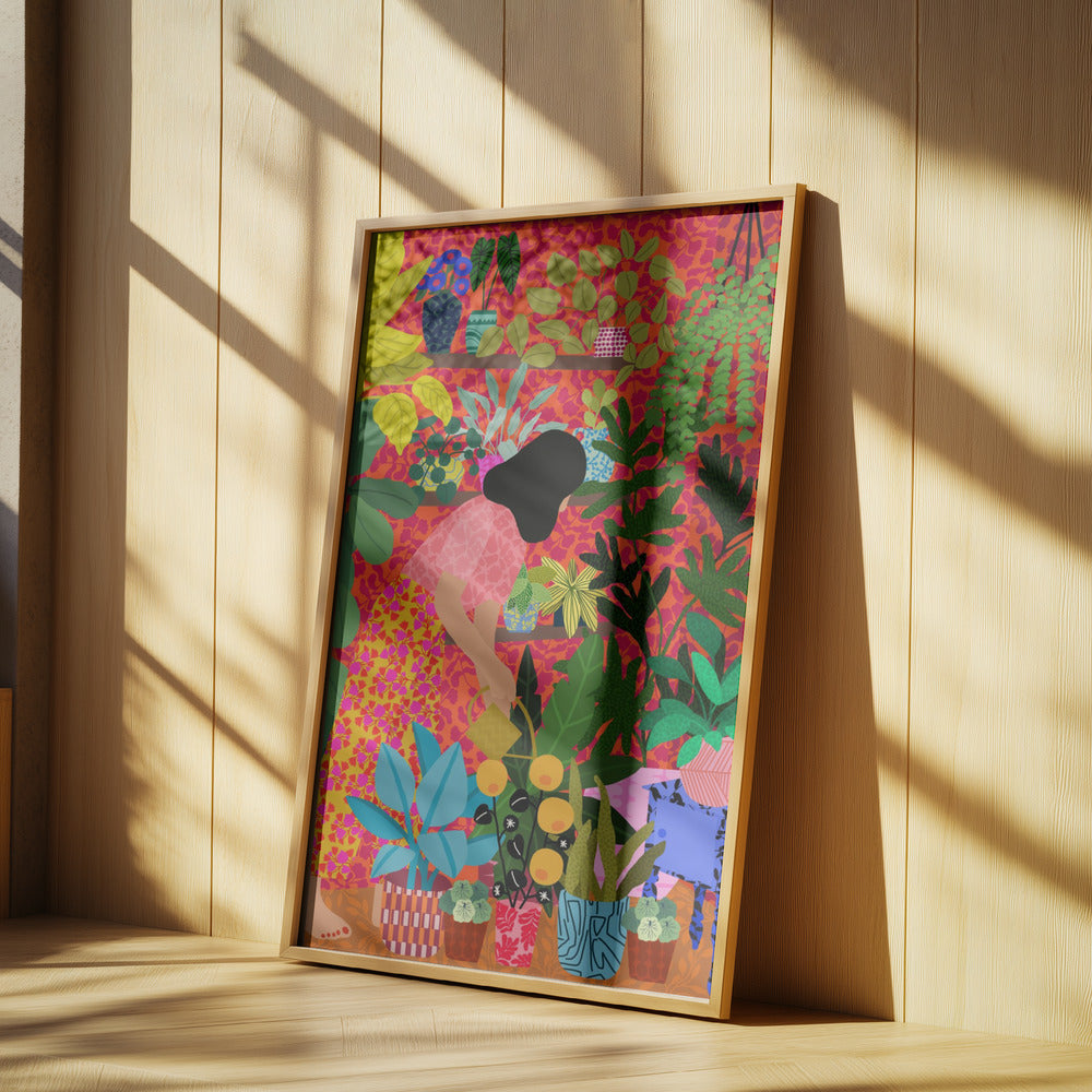 Watering My Plants | Poster