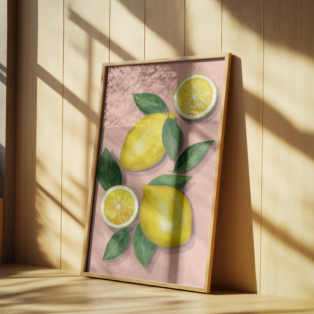 Zitronen | Poster - Kunstdruck