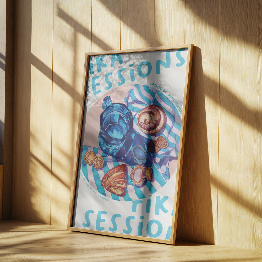 Das Nickerchen nach dem Strand | Poster