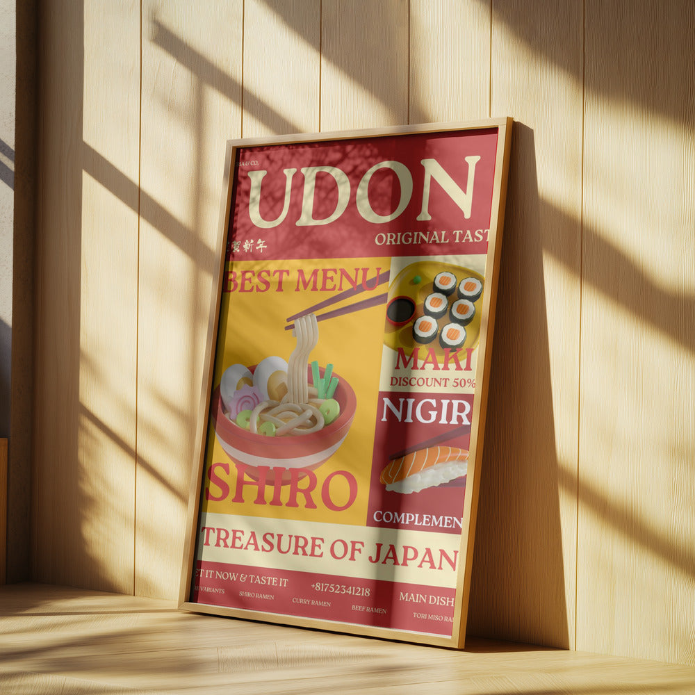 Udon-affisch | Affisch