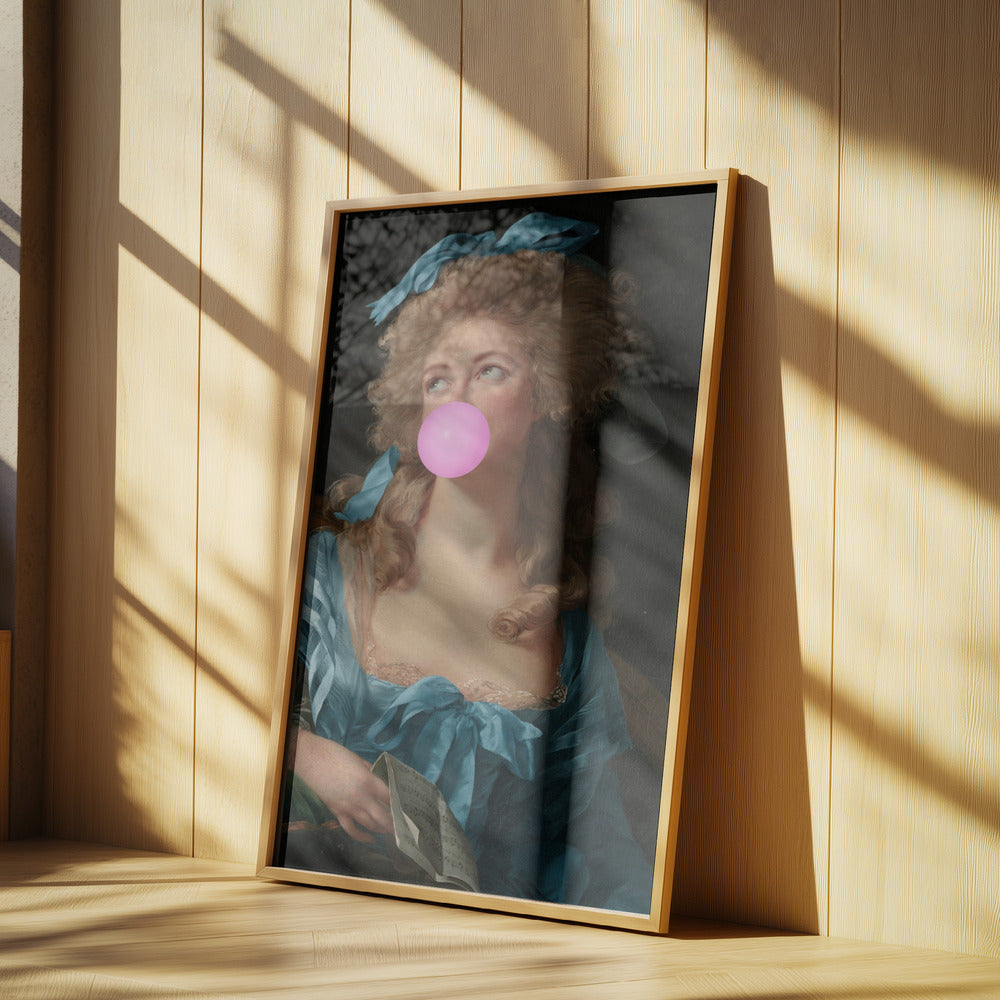 Bubblegumblue Ratioiso | Poster