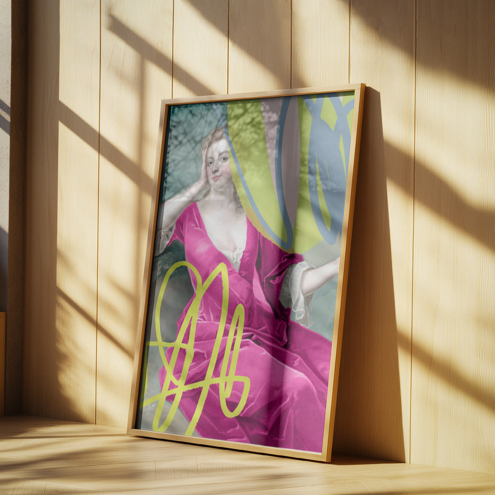 Abstrakt hertiginna | Poster