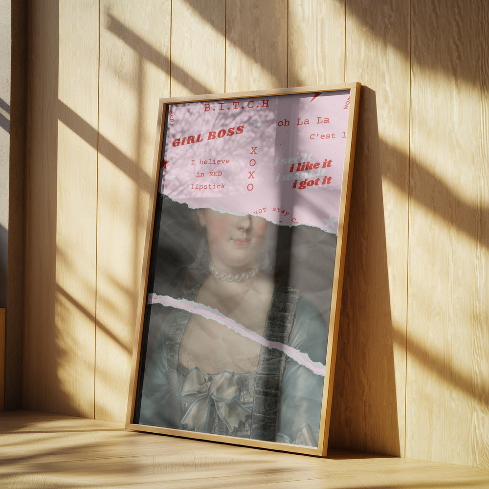 Girlbossmarie Ratioiso | Poster