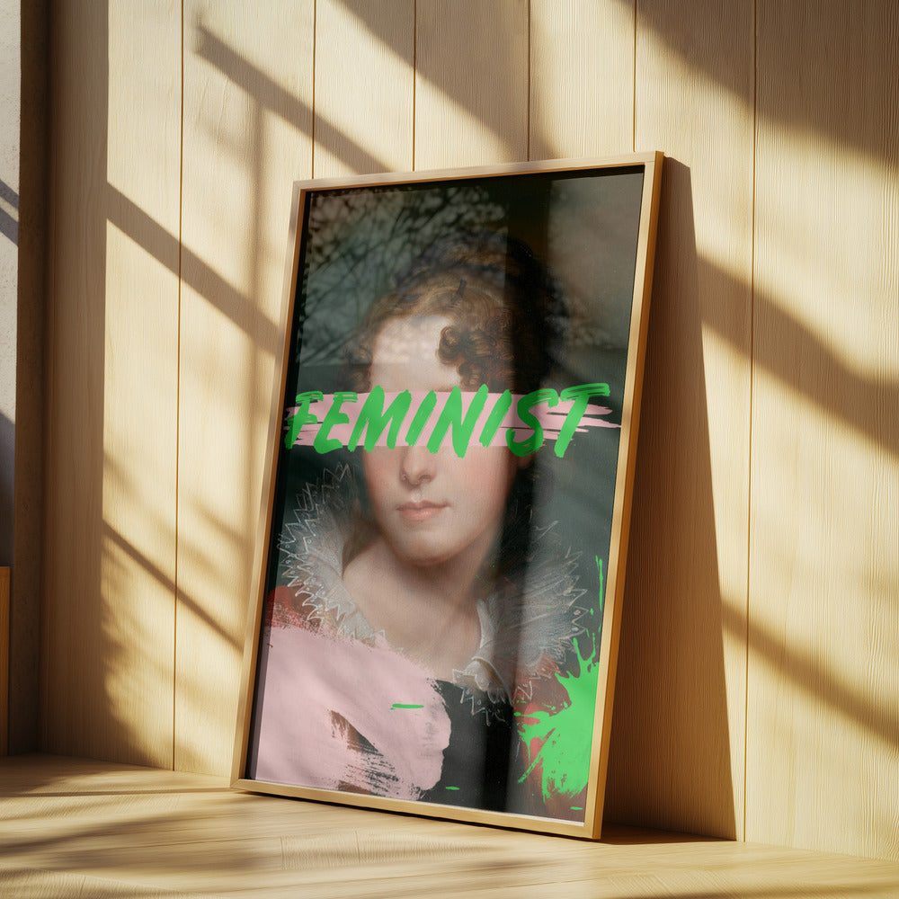 Feministiskt porträtt Ratioiso | Poster