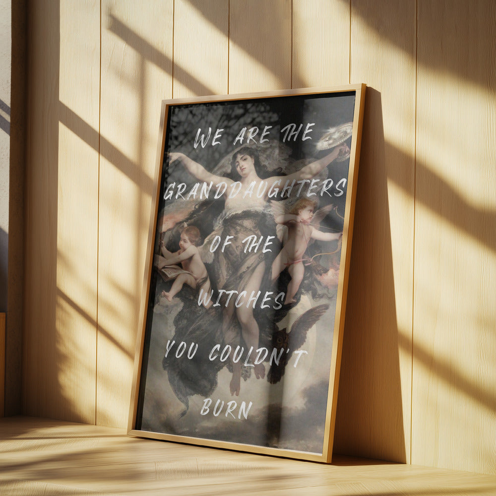 Häxor Altered Art | Poster