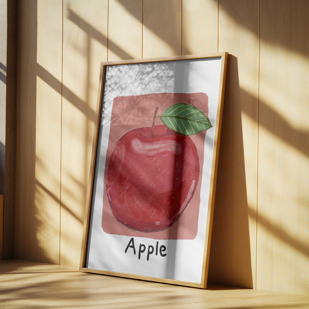 Rött äpple | Poster
