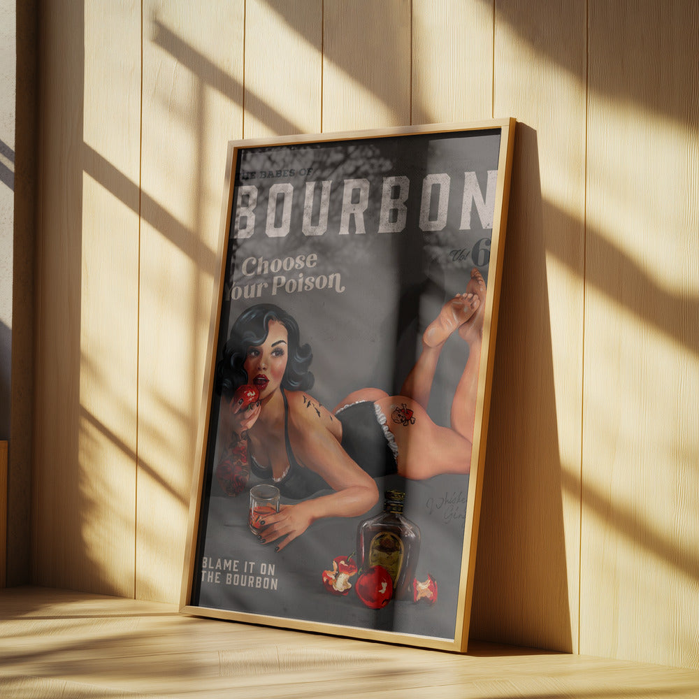 Babes of Bourbon Vol 6 Välj din giftiga sexiga pinuppa | Poster