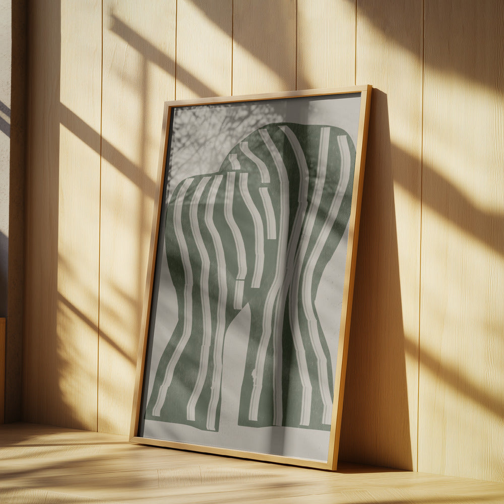 Böjda ränder | Poster