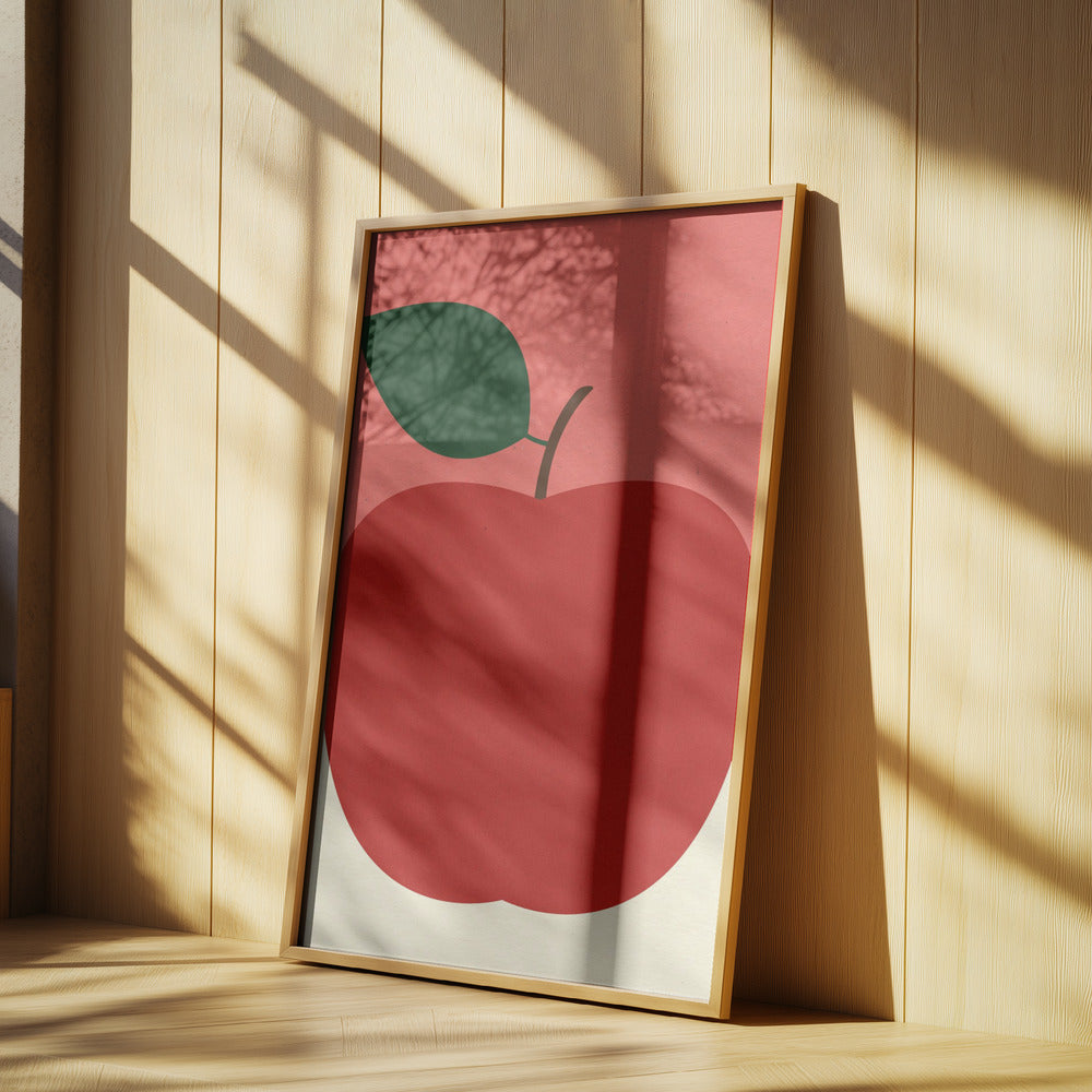 Rött äpple | Poster