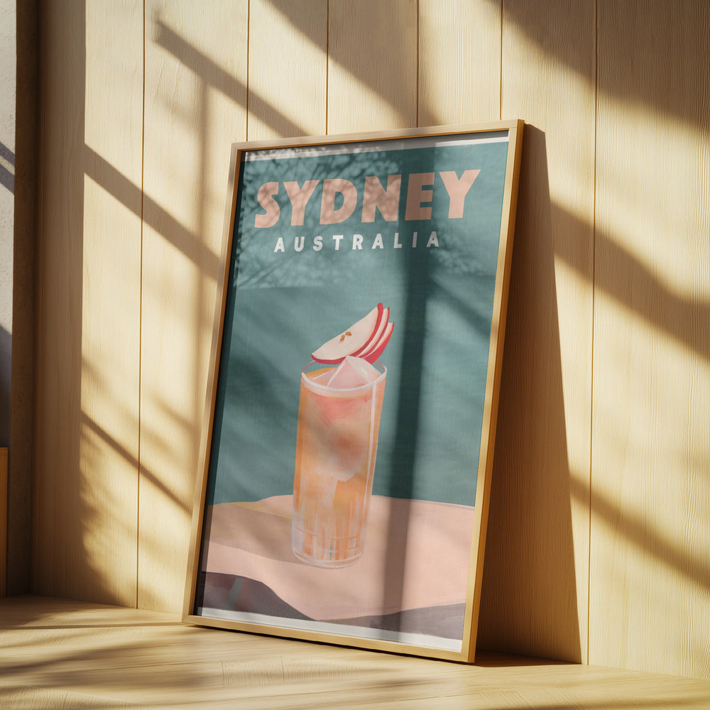 Sydney Australien Cocktailbardekor | Poster
