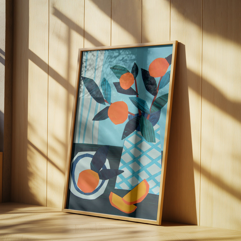 Citrusmorgonstilleben | Poster