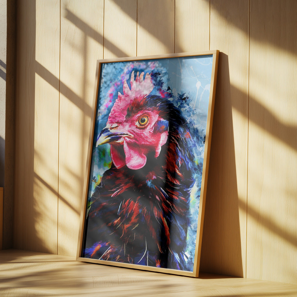 Djurtupp akvarell djurkonst | Poster