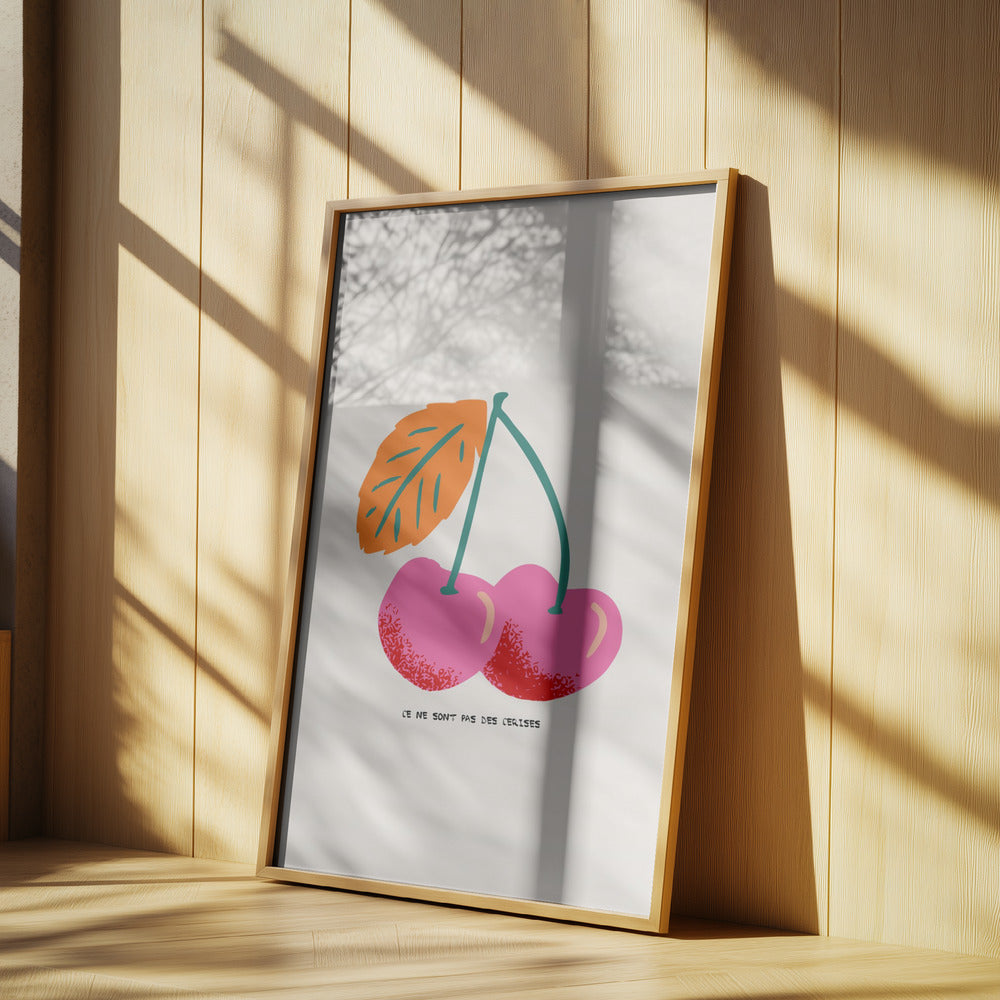 Ce ne sont pas des cerises | Poster