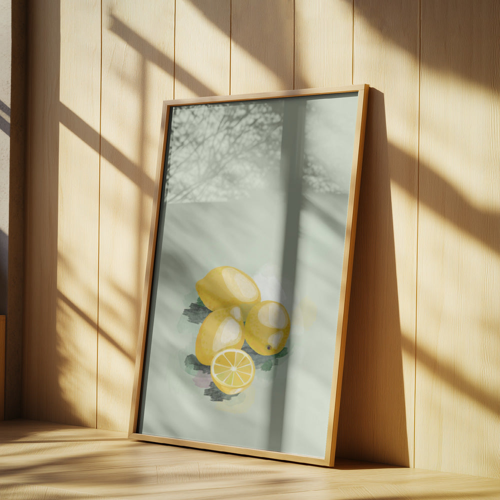 Tre och en halv citroner | Poster