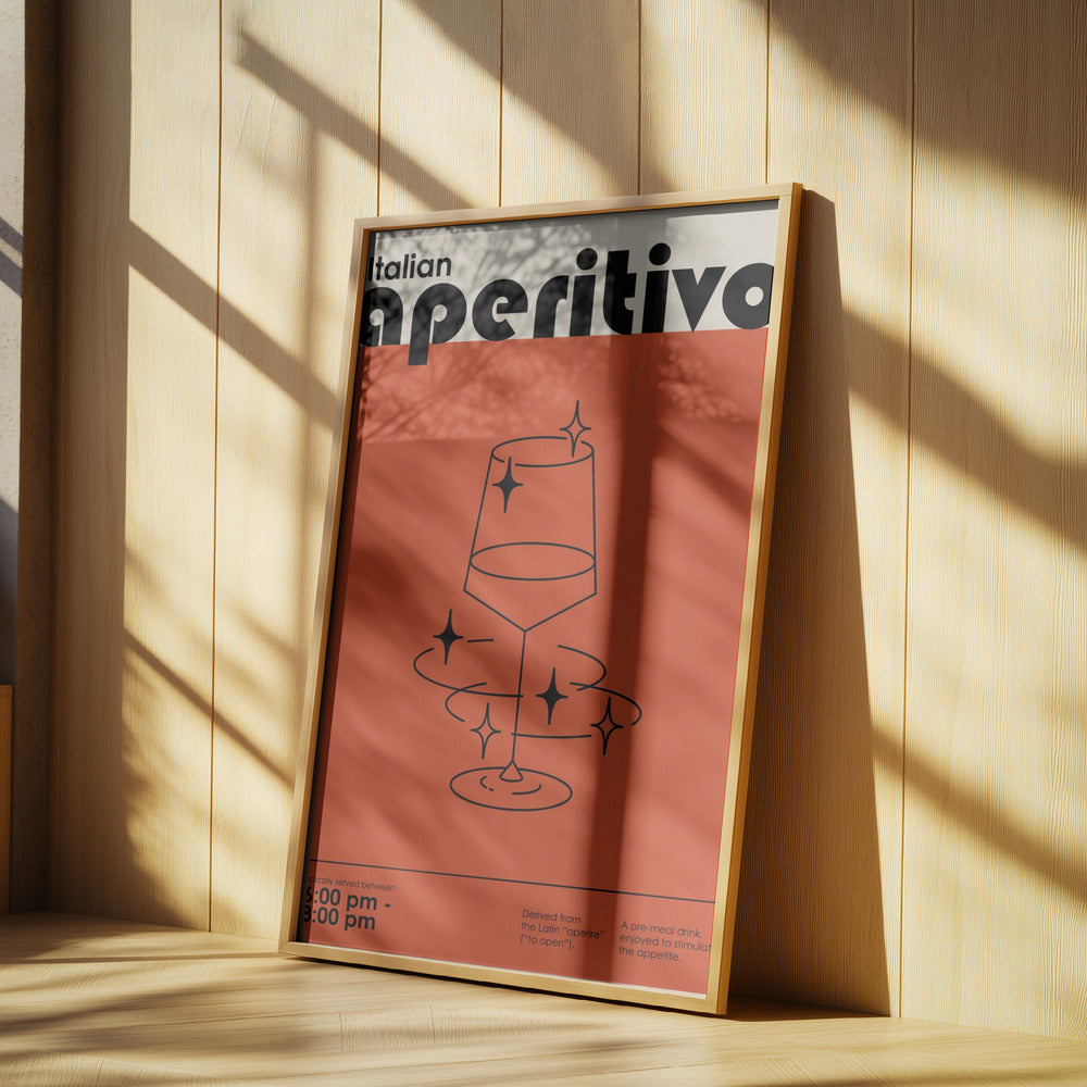 Italiensk aperitif | Poster