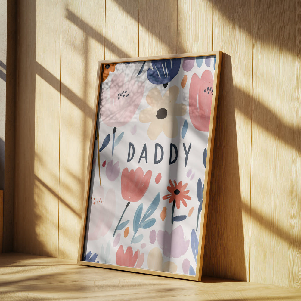 Papa | Poster - Kunstdruck