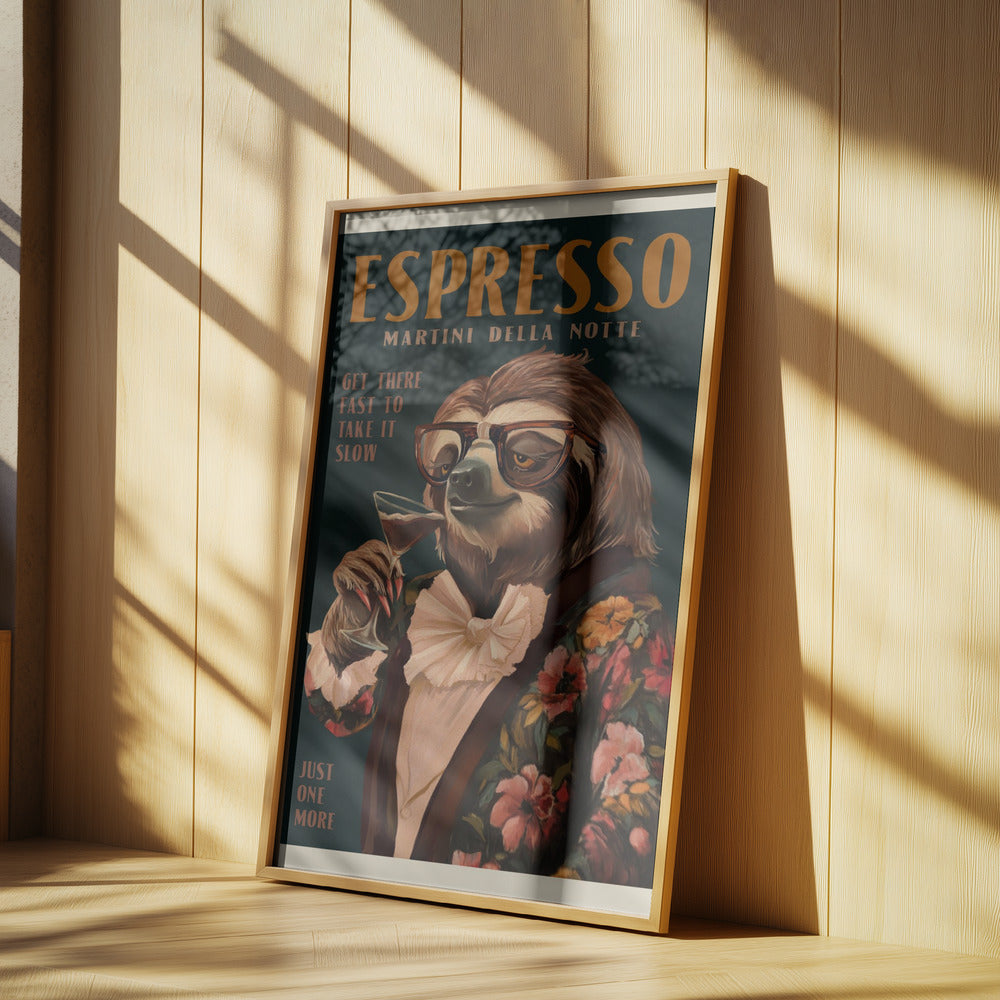 Art Deco Espresso Martini Drickande Sensation | Poster