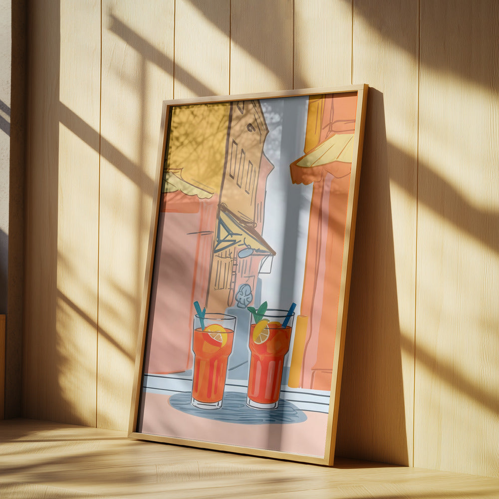 Två Aperoler, tack! | Poster