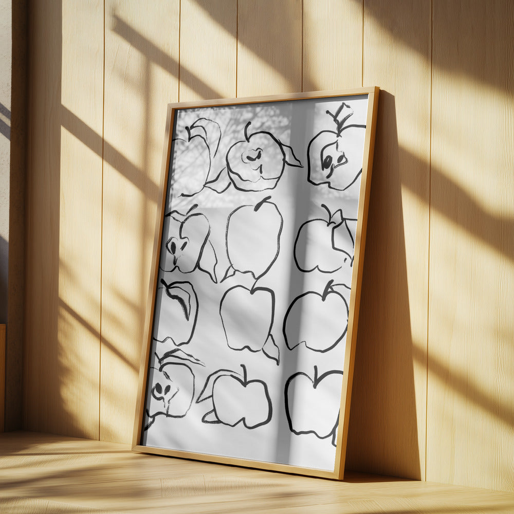 Sketches of Apples | Poster