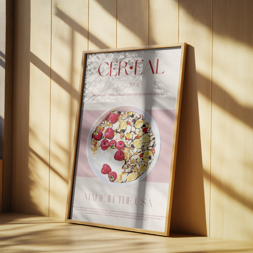 Bärfrukostlycka | Poster