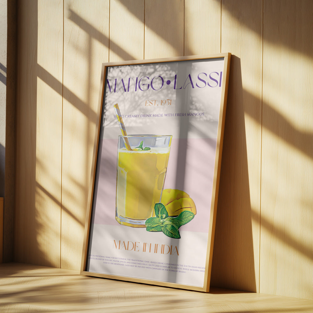 Mango Lassi Delight | Poster