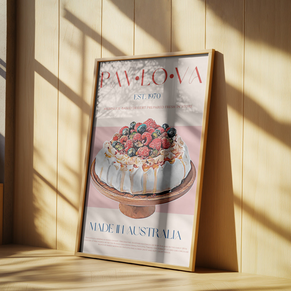 Bärpavlova-delikatessen | Poster