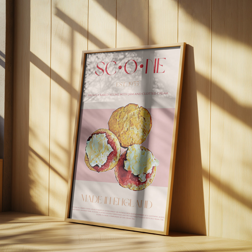 Engelsk Scone Delight | Poster