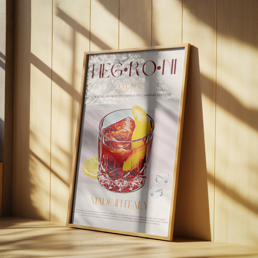 Negroni Delight | Poster