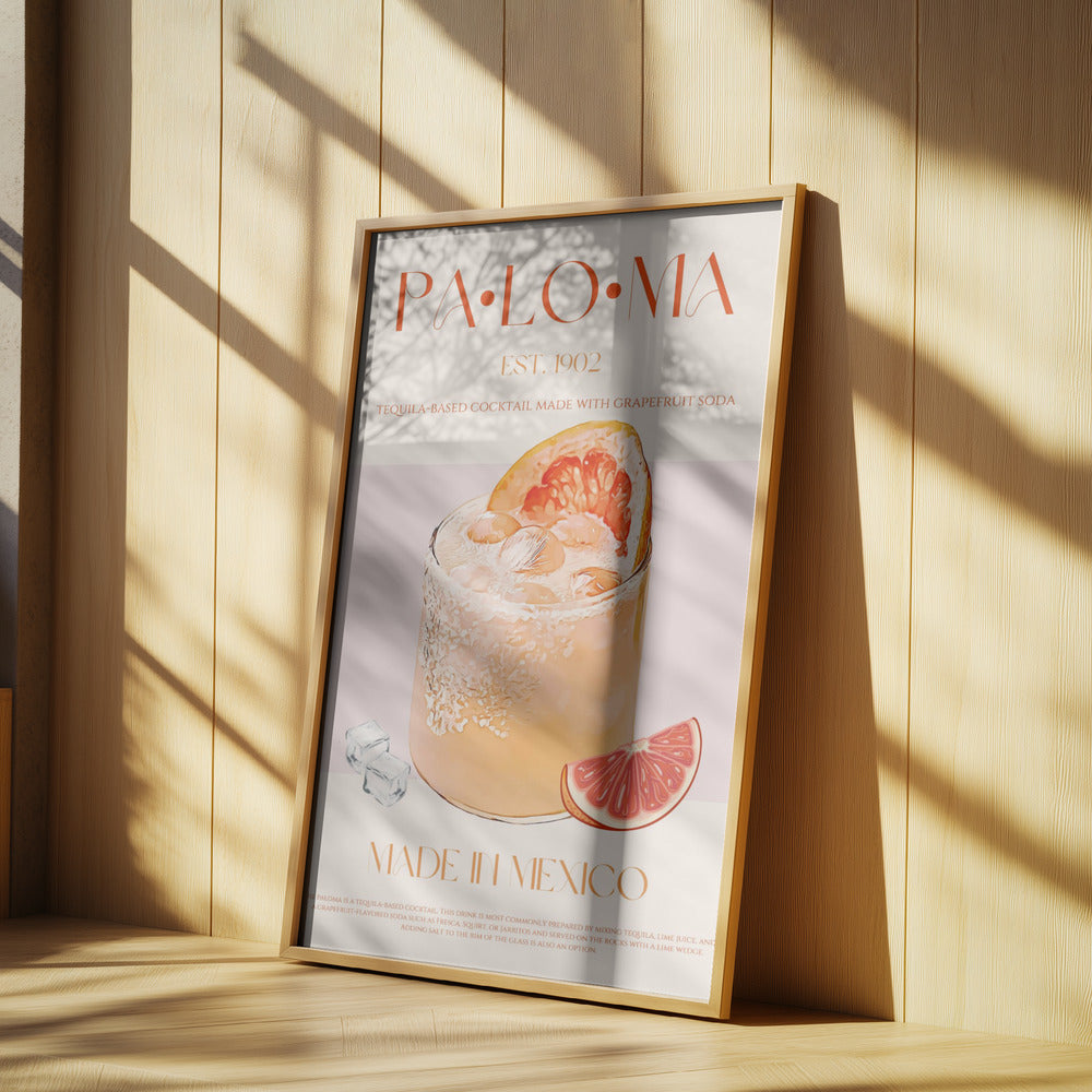 Tequila Sunrise Sip | Poster