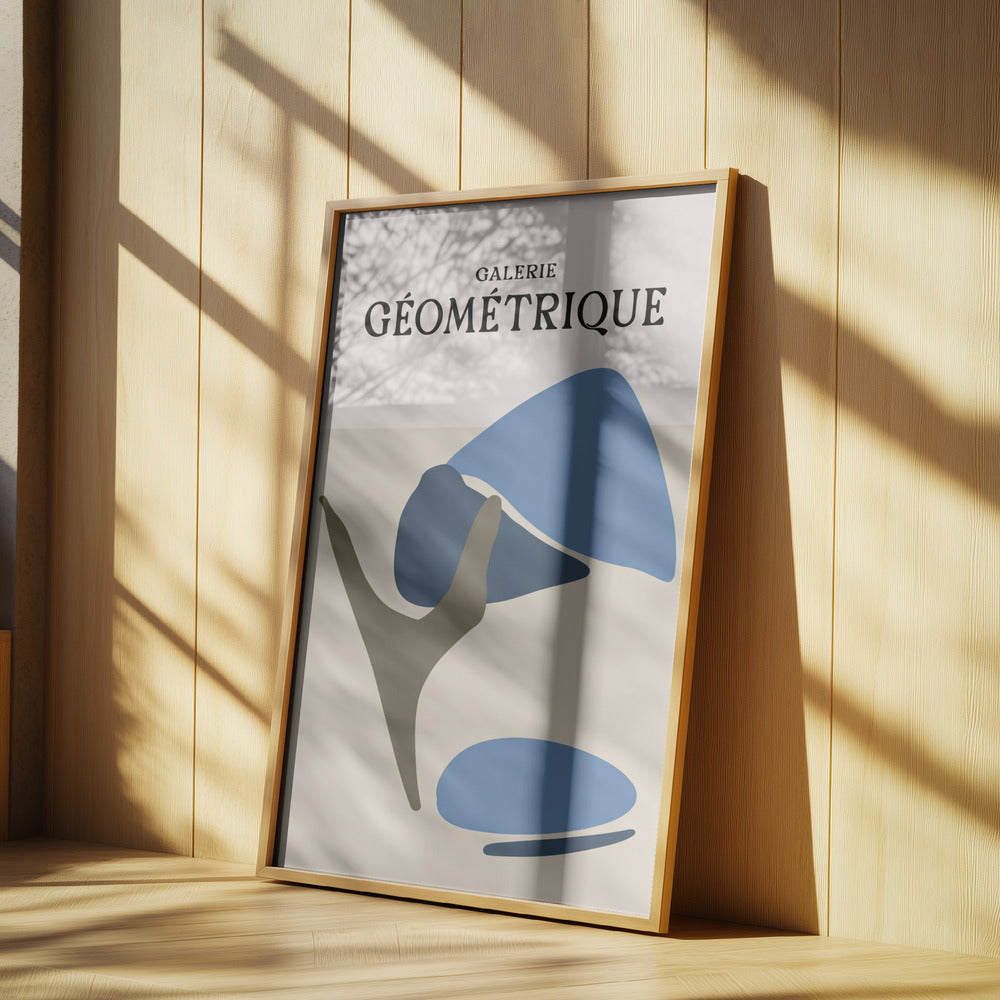 Blue Abstractions | Poster