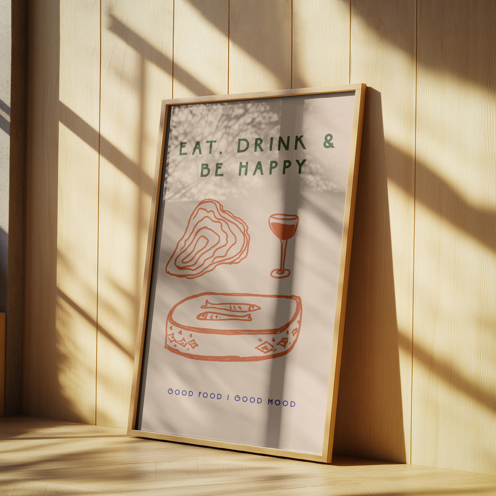 Eatdrinkbehappy | Poster