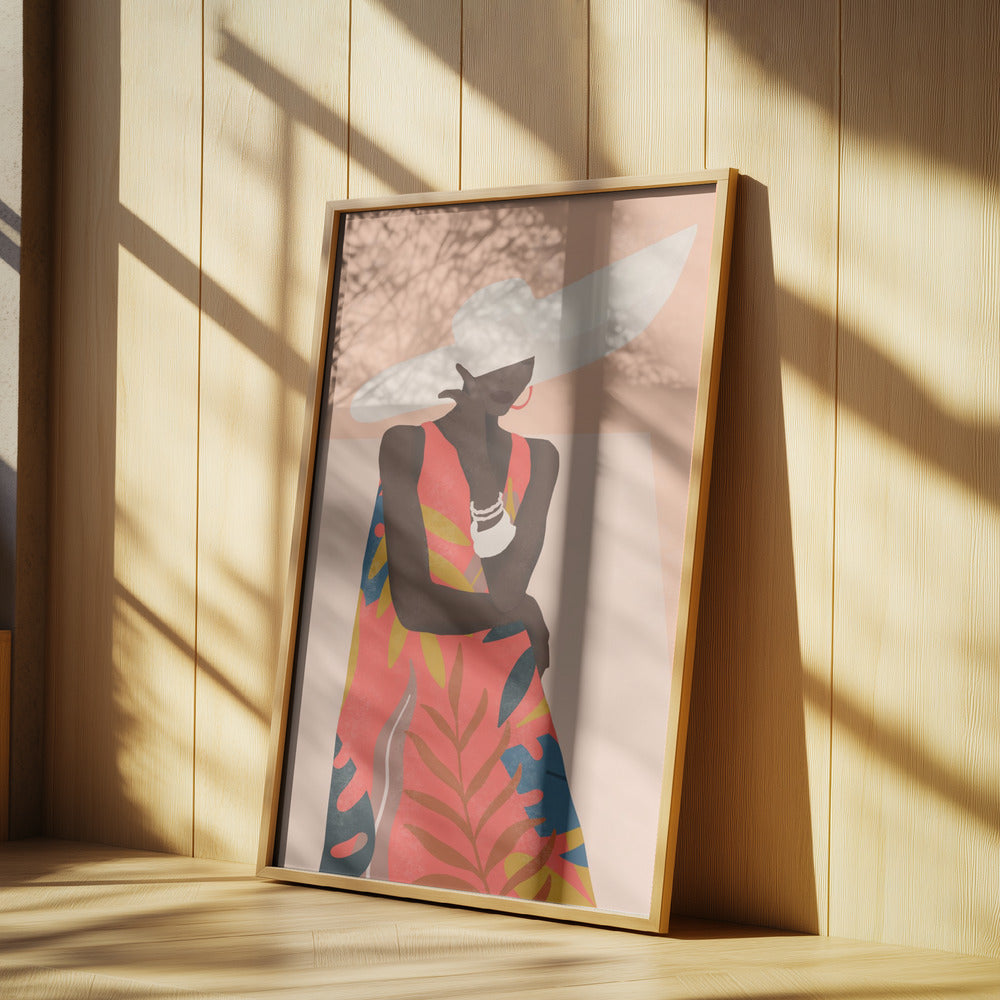 Tropisk flicka | Poster